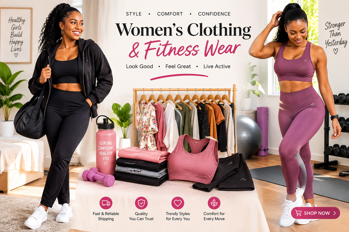 Women Clothing and Fitness Wear